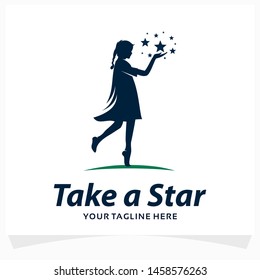 Take a Star Logo Design Template