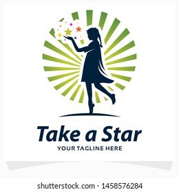 Take a Star Logo Design Template