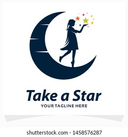 Take a Star Logo Design Template