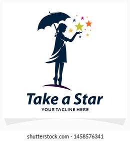 Take a Star Logo Design Template