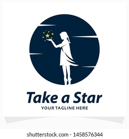 Take a Star Logo Design Template