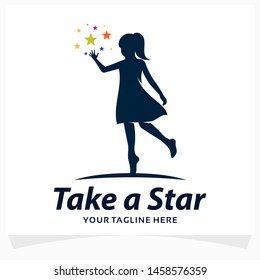 Take a Star Logo Design Template
