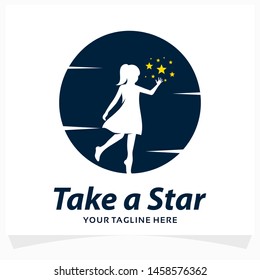 Take a Star Logo Design Template