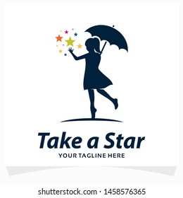 Take a Star Logo Design Template