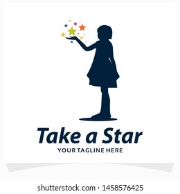 Take a Star Logo Design Template