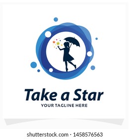 Take a Star Logo Design Template