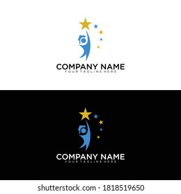 Take a Star Logo Template Design Vector, Emblem, Design Concept, Creative Symbol, Icon