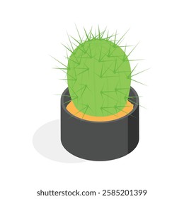 Take this amazing icon of cactus in modern style