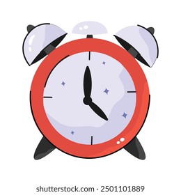 Take this amazing sketchy design sticker of alarm clock