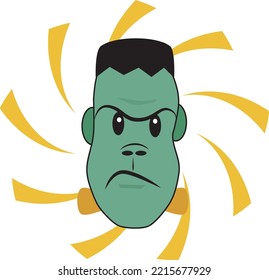 Take this charming Frankenstein to use wherever you want!