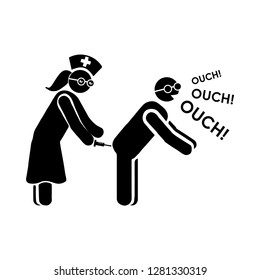 Take a vaccine to make an immunization