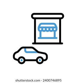 Nehmen Sie Way Icon Vektorgrafik