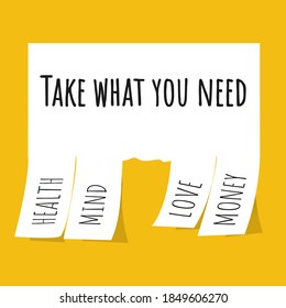 Take What You Need Images Stock Photos Vectors Shutterstock