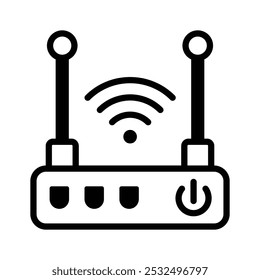Coloque as mãos neste incrível ícone do roteador wifi