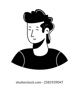 Take your hands on this amazing icon of male avatar