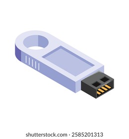 Take your hands on this amazing icon of flash drive in trendy style