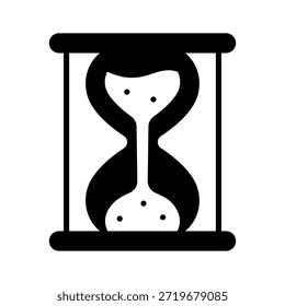 Nehmen Sie Ihre Hände auf diesem erstaunlichen Symbol der Sanduhr
