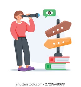 Tome sus manos en esta increíble ilustración de la visión del futuro