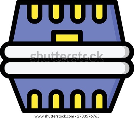 Takeaway box Vector Icon Design Illustration