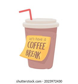 Wegnahme-Kaffeetassen-Symbol einzeln