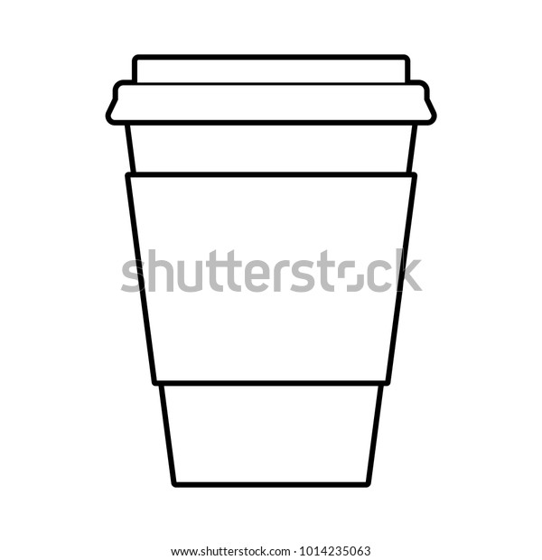 Takeaway Coffee Cup Sleeve Stock Vector (Royalty Free ...