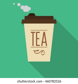 Takeaway hot tea 