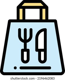 takeaway vector concept on white background. isolated illustration icon