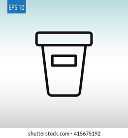 Take-out  drink icon