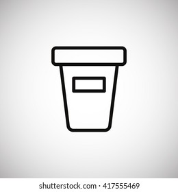 Take-out  drink icon