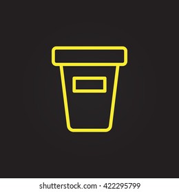 Take-out  drink icon