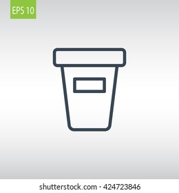 Take-out  drink icon