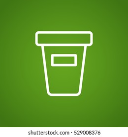  Take-out  drink icon Vector.