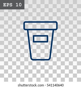  Take-out  drink icon Vector.