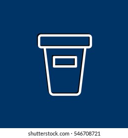  Take-out  drink icon Vector.