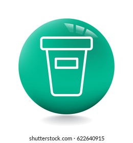  Take-out  drink icon Vector.