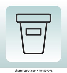  Take-out  drink icon Vector.