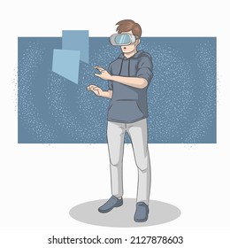 Tiene lugar en un espacio virtual. Juego virtual