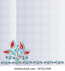 taking advantage of the old ottoman designed patterns series