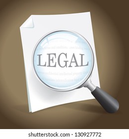 Taking a closer look at a legal document