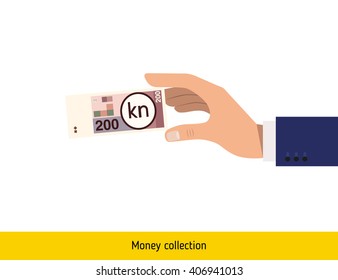 Taking Croatian kuna