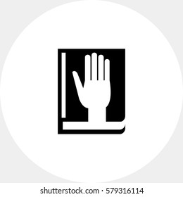Taking Oath Icon