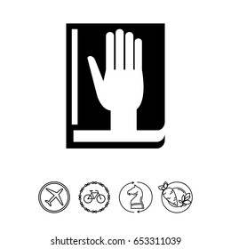 Taking Oath Icon