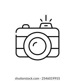 Taking Photos vector icon stock illustration