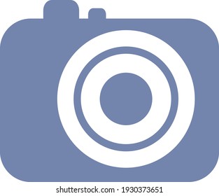Taking pictures, illustration, vector on white background.