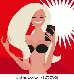 Taking a Selfie Photo 