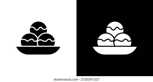 Takoyaki-Symbol, Vektordesign-Element, Vektor eps 10