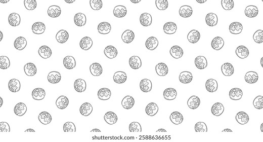 Takoyaki pattern background. takoyaki doodle patern background. doodle takoyaki seamless pattern background.