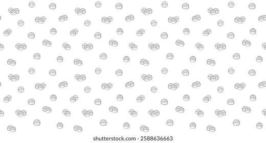 Takoyaki pattern background. takoyaki doodle patern background. doodle takoyaki seamless pattern background.