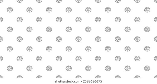 Takoyaki pattern background. takoyaki doodle patern background. doodle takoyaki seamless pattern background.