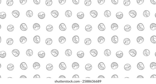 Takoyaki pattern background. takoyaki doodle patern background. doodle takoyaki seamless pattern background.